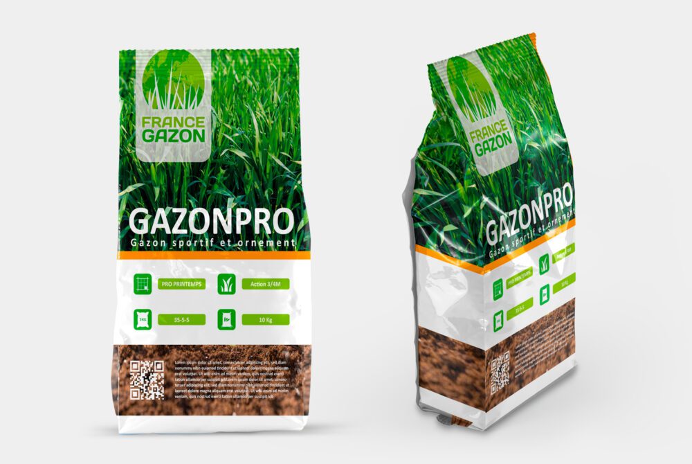 Eco-Friendly & Premium Packaging Design for France Gazon’s Lawn Solutions