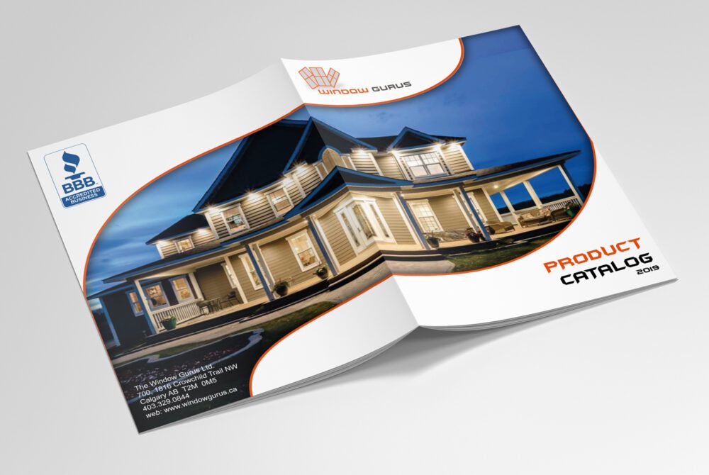 Stunning Catalogue Cover Design for WindowGuru – Elevating Brand Identity in the Cleaning Industry
