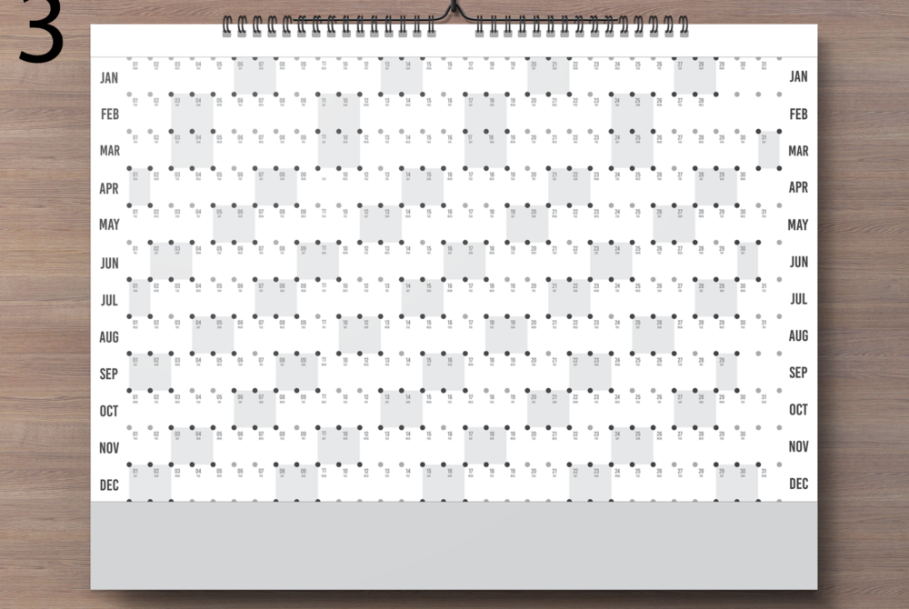 Minimalist Calendar Design – Showcasing John Pawson’s Architectural Masterpieces
