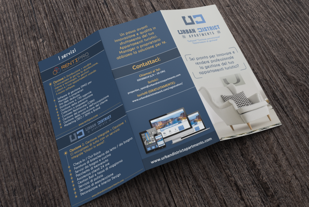 Brochure Design for Urban District Apartments – Showcasing Premium Urban Living Spaces