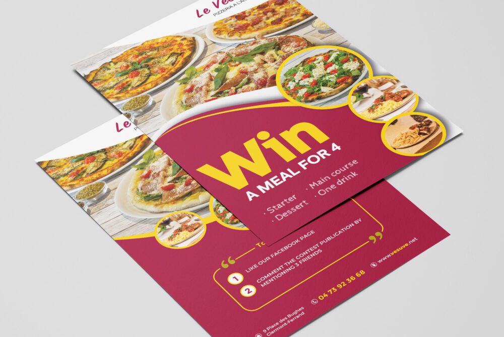 Branded Location Flyer for S Vision Paris — Precision Meets Clarity