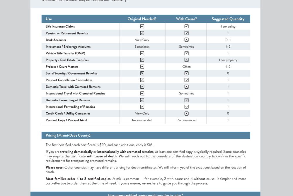 Form Design | Branded PDF Document | Bilingual Order Form