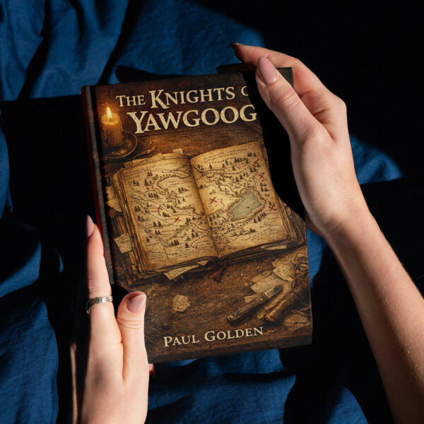 Fantasy Book Cover Design for “The Knights of Yawgoog” – Medieval Adventure Cover Concept